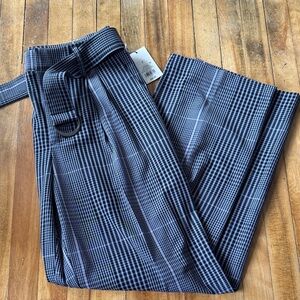 NWT a new day Women's Gray Plaid Dress Pants